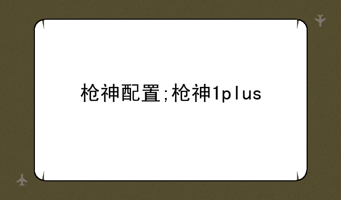 枪神配置;枪神1plus